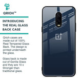 Overshadow Blue Glass Case For OnePlus 6T