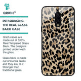 Leopard Seamless Glass Case For OnePlus 6T