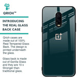 Hunter Green Glass Case For OnePlus 6T