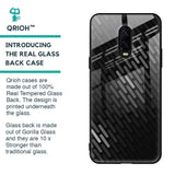 Dark Abstract Pattern Glass Case For OnePlus 6T