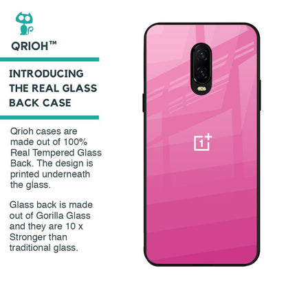 Pink Ribbon Caddy Glass Case for OnePlus 6T