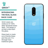 Wavy Blue Pattern Glass Case for OnePlus 6T
