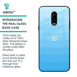 Wavy Blue Pattern Glass Case for OnePlus 6T