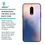 Blue Mauve Gradient Glass Case for OnePlus 6T