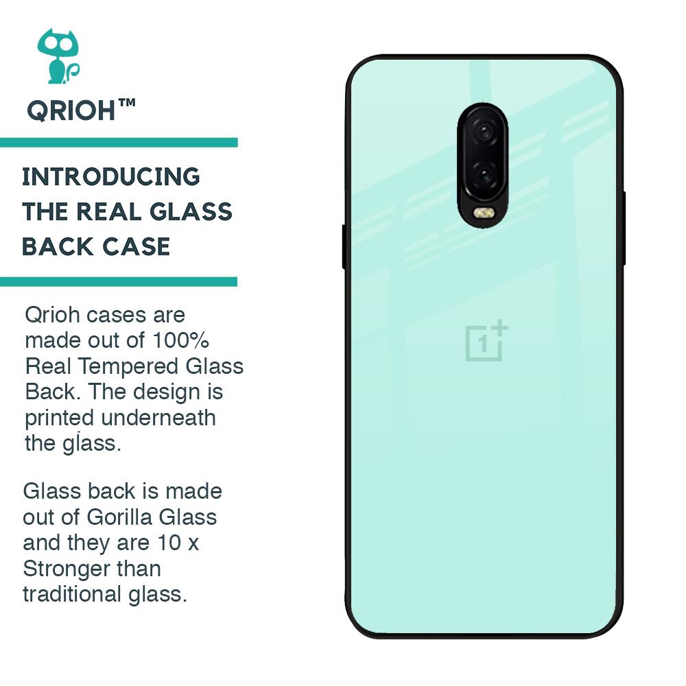 Teal Glass Case for OnePlus 6T
