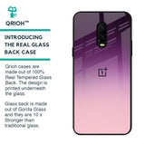 Purple Gradient Glass case for OnePlus 6T