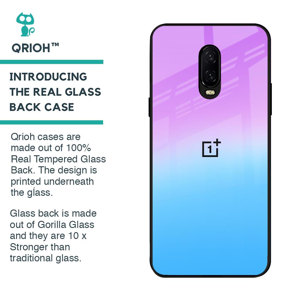 Unicorn Pattern Glass Case for OnePlus 6T