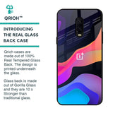 Colorful Fluid Glass Case for OnePlus 6T
