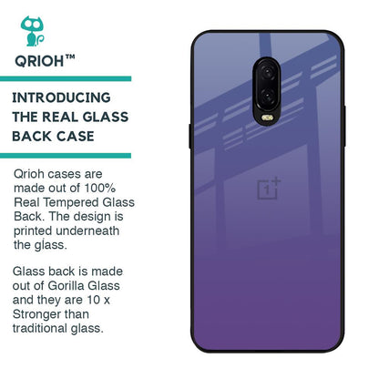 Indigo Pastel Glass Case For OnePlus 6T