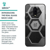 Hexagon Style Glass Case For OnePlus 6T