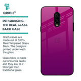Magenta Gradient Glass Case For OnePlus 6T