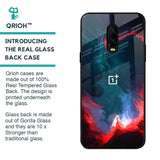 Brush Art Glass Case For OnePlus 6T