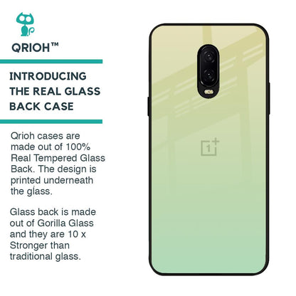 Mint Green Gradient Glass Case for OnePlus 6T