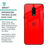 Blood Red Glass Case for OnePlus 6T