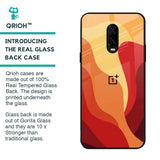 Magma Color Pattern Glass Case for OnePlus 6T