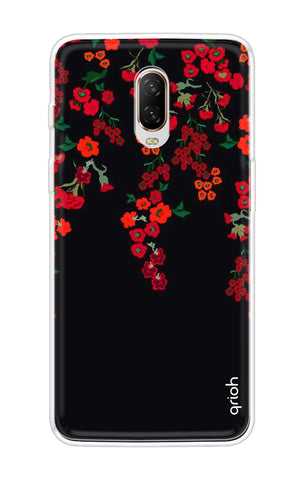 Floral Deco OnePlus 6T Back Cover