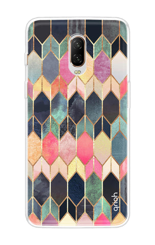 Shimmery Pattern OnePlus 6T Back Cover
