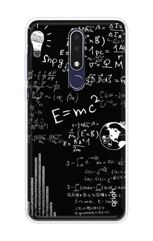 Equation Doodle Nokia 3.1 Plus Back Cover
