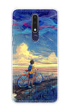 Riding Bicycle to Dreamland Nokia 3.1 Plus Back Cover
