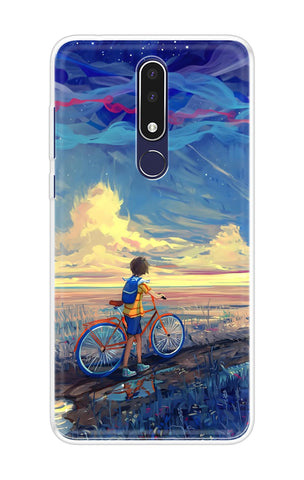 Riding Bicycle to Dreamland Nokia 3.1 Plus Back Cover