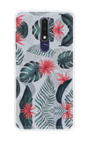 Retro Floral Leaf Nokia 3.1 Plus Back Cover