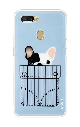 Cute Dog Oppo A7 Back Cover