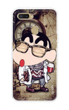 Nerdy Shinchan Oppo A7 Back Cover