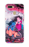 Radha Krishna Art Oppo A7 Back Cover