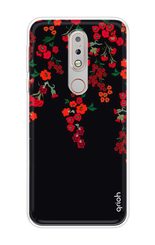 Floral Deco Nokia 7.1 Back Cover