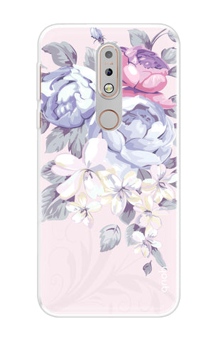 Floral Bunch Nokia 7.1 Back Cover