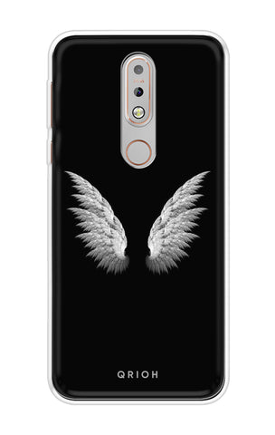 White Angel Wings Nokia 7.1 Back Cover