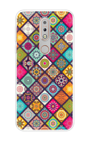 Multicolor Mandala Nokia 7.1 Back Cover