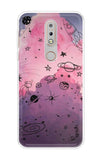 Space Doodles Art Nokia 7.1 Back Cover