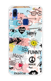 Happy Doodle Vivo Y95 Back Cover