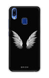 White Angel Wings Vivo Y95 Back Cover