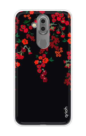 Floral Deco Nokia 8.1 Back Cover