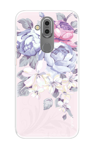 Floral Bunch Nokia 8.1 Back Cover