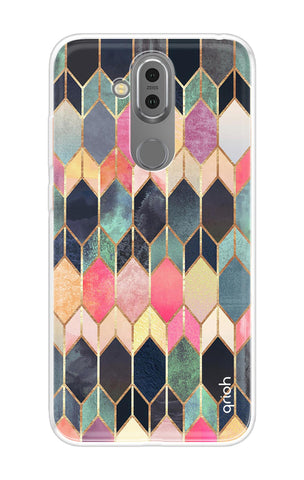 Shimmery Pattern Nokia 8.1 Back Cover