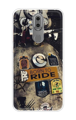 Ride Mode On Nokia 8.1 Back Cover