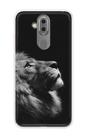 Lion Looking to Sky Nokia 8.1 Back Cover