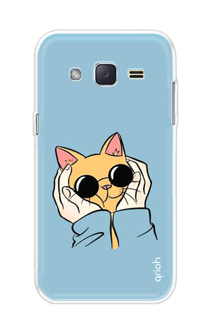 Attitude Cat Samsung J2 Back Cover
