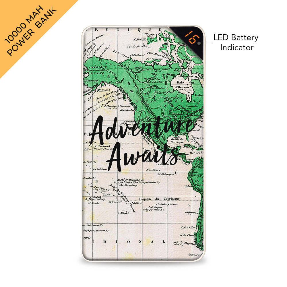 Adventure Awaits 10000 mAh Universal Power Bank Online
