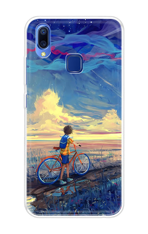 Riding Bicycle to Dreamland Vivo Y93 Back Cover