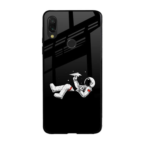 Space Traveller Xiaomi Redmi Note 7 Glass Back Cover Online