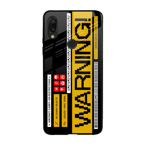 Aircraft Warning Xiaomi Redmi Note 7 Glass Back Cover Online