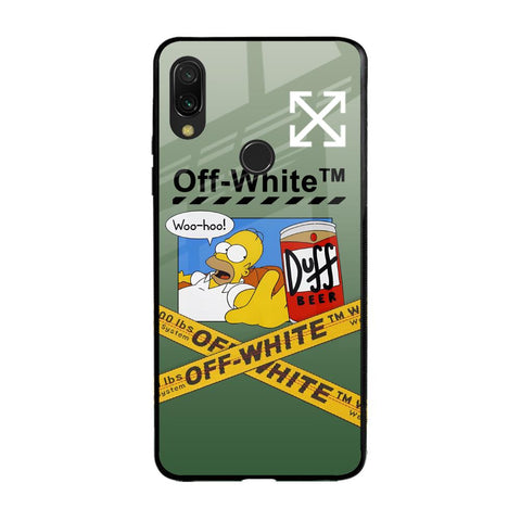 Duff Beer Xiaomi Redmi Note 7 Glass Back Cover Online