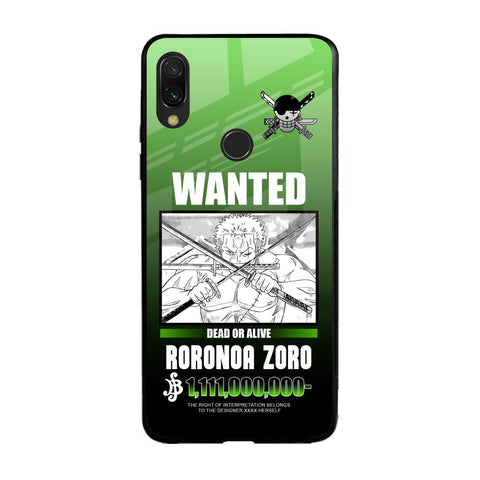 Zoro Wanted Xiaomi Redmi Note 7 Glass Back Cover Online