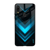 Vertical Blue Arrow Xiaomi Redmi Note 7 Glass Back Cover Online