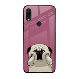 Funny Pug Face Xiaomi Redmi Note 7 Glass Back Cover Online