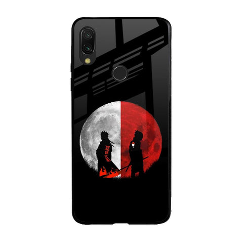 Anime Red Moon Xiaomi Redmi Note 7 Glass Back Cover Online